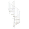 Minka STAIRS Kombinované točité schodisko Switch biela/biela pr. 120 cm Minka STAIRS Kombinované točité schodisko Switch biela/biela pr. 120 cm