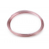 Drôt hliníkový Ø1,8 mm ružová sv. 1ks Drôt hliníkový Ø1,8 mm ružová sv. 1ks