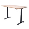 FOMEI Polohovací stôl elektrický 160x85 cm, prírodné drevo FOMEI Polohovací stôl elektrický 160x85 cm, prírodné drevo