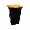 Plastový odpadkový kôš Keeeper 50l žltý Plastový odpadkový kôš Keeeper 50l žltý
