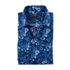 Pánska modrá kvetovaná košeľa Luxor OLYMP modern fit Veľkosť: 41 (L) Pánska modrá kvetovaná košeľa Luxor OLYMP modern fit Veľkosť: 41 (L)