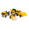 Drevené stavebné stroje Construction Vehicles BRIO nákladné auto s nakladačom a valcom od 3 rokov BRIO6580 Drevené stavebné stroje Construction Vehicles BRIO nákladné auto s nakladačom a valcom od 3 rokov BRIO6580
