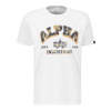 Alpha Industries tričko pánske COLLEGE CAMO T white Veľkosť: XL, Farba: biela Alpha Industries tričko pánske COLLEGE CAMO T white Veľkosť: XL, Farba: biela