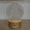 LED lampa Vianočný stromček s darčekmi Vyberte si podstavec: Plastový, Tvar skla: Okrúhle LED lampa Vianočný stromček s darčekmi Vyberte si podstavec: Plastový, Tvar skla: Okrúhle