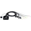 ATEN CS22H prepínač KVM HDMI 4096 x 2160 Pixel; CS22H ATEN CS22H prepínač KVM HDMI 4096 x 2160 Pixel; CS22H