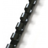 Eurosupplies plastové chrbty A4 10 mm čierne 100 ks Eurosupplies plastové chrbty A4 10 mm čierne 100 ks