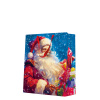 Darčeková taška vianočná 26,5x13x33,5 cm Santa Claus with gift boxes Darčeková taška vianočná 26,5x13x33,5 cm Santa Claus with gift boxes