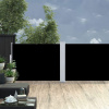 vidaXL Zaťahovacia bočná markíza, čierna 120x1000 cm vidaXL Zaťahovacia bočná markíza, čierna 120x1000 cm