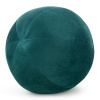 Dekoračný vankúš v tvare gule GAJA 4 - tmavotyrkysový Dekoračný vankúš v tvare gule GAJA 4 - tmavotyrkysový