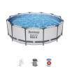 Bestway Bazén Bestway® Steel Pro MAX, 56418, kartušová filtrácia, rebrík, 366x100 cm 8050003 Bestway Bazén Bestway® Steel Pro MAX, 56418, kartušová filtrácia, rebrík, 366x100 cm 8050003