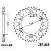 JT Reťazová rozeta JT JTR 805-50 50T, 428 JT Reťazová rozeta JT JTR 805-50 50T, 428