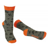 BENNON BENNONKY Trek Socks green/orange Veľkosť: 42-44 BENNON BENNONKY Trek Socks green/orange Veľkosť: 42-44