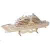 Woodcraft Drevené 3D puzzle Luxusná jachta Woodcraft Drevené 3D puzzle Luxusná jachta