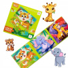 Magnetické puzzle - Úroveň 1 - Tiger, Slon, Žirafa Magnetické puzzle - Úroveň 1 - Tiger, Slon, Žirafa