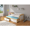 Nábytek PEGAS s.r.o. Dvojlůžko TIARRO 200x90 Borovice Přírodní+Bílá Nábytek PEGAS s.r.o. Dvojlůžko TIARRO 200x90 Borovice Přírodní+Bílá