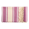 Plážový ručník z organické bavlny, béžovo růžový Plážový ručník z organické bavlny, béžovo růžový