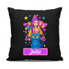 Rumi, Mira i Zoey - čierny vankúš s potlačou pre fanúšikov huntrix kpop demon hunters - personalizovaný produkt - Koszulkowy | Čierna Rumi, Mira i Zoey - čierny vankúš s potlačou pre fanúšikov huntrix kpop demon hunters - personalizovaný produkt - Koszulkowy | Čierna
