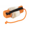 Firedog Snack dummy malý oranžový s kožušinovým kruhom Firedog Snack dummy malý oranžový s kožušinovým kruhom