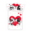 Jerry Fabrics Súčasťou je bielizeň Mickey a Minnie Love 05 140x200, 70x90 cm Jerry Fabrics Súčasťou je bielizeň Mickey a Minnie Love 05 140x200, 70x90 cm