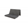 FDM Skladací matrac pre hostí a na cesty MASON 120x200x10 cm tmavosivá FDM Skladací matrac pre hostí a na cesty MASON 120x200x10 cm tmavosivá