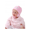 Bugga Set čiapky, rukavice, šál ružová Veľ. 86 Bugga Set čiapky, rukavice, šál ružová Veľ. 86
