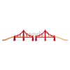 Drevený most Double Suspension Bridge BRIO 5 dielov od 3 rokov BRIO6832 Drevený most Double Suspension Bridge BRIO 5 dielov od 3 rokov BRIO6832