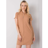 Dress-HG-SK-5446.21-camel oranžová M RUE PARIS 2016102972730 Dress-HG-SK-5446.21-camel oranžová M RUE PARIS 2016102972730