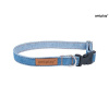 Amiplay Obojek Denim M 25 - 40 x 1,5 cm Modrá Amiplay Obojek Denim M 25 - 40 x 1,5 cm Modrá
