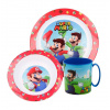 Sada plastového riadu s hrnčekom Mario 350 ml Sada plastového riadu s hrnčekom Mario 350 ml