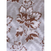 Krojový brokát -perleťový -hnedý kvet Krojový brokát -perleťový -hnedý kvet