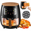 BEZTUKOVÁ FRITÉZA 9.5 L SILNÁ FRITÉZA 2000 W VEĽKÁ AIR FRYER BEZTUKOVÁ FRITÉZA 9.5 L SILNÁ FRITÉZA 2000 W VEĽKÁ AIR FRYER