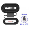 Micro USB Hard Wire Kit pro Xiaomi Yi Dashboard Napájení kamery i pří vypnutém motoru Přímý konektor: Straight Micro USB Hard Wire Kit pro Xiaomi Yi Dashboard Napájení kamery i pří vypnutém motoru Přímý konektor: Straight