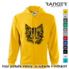 Mikina RANGER® - MAČKA - c Žltá 4XL Mikina RANGER® - MAČKA - c Žltá 4XL