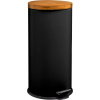 5five Simply Smart Odpadkový kôš čierny, 30 l, kov 5five Simply Smart Odpadkový kôš čierny, 30 l, kov