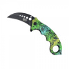 Steel Claw Knives Nůž SCK Karambit Viper green Steel Claw Knives Nůž SCK Karambit Viper green