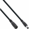 Kábel predlžovací DC 5.5mm / 2.1mm, AWG23, 0.5m, čierny Kábel predlžovací DC 5.5mm / 2.1mm, AWG23, 0.5m, čierny