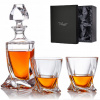 Dekorant Crystalite Bohemia whisky set Quadro v darčekovom saténovom balení 1+2 Dekorant Crystalite Bohemia whisky set Quadro v darčekovom saténovom balení 1+2