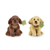 Plyšový pes labrador sediaci 20 cm ECO-FRIENDLY Plyšový pes labrador sediaci 20 cm ECO-FRIENDLY