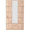 GERBOR SHANTAL 015 šatníková skriňa 3D2S, dub san Remo light GERBOR SHANTAL 015 šatníková skriňa 3D2S, dub san Remo light