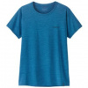 Patagonia Cap Cool Daily Shirt - Boardshort Logo Women modrá S Patagonia Cap Cool Daily Shirt - Boardshort Logo Women modrá S