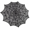 Podložka na stôl - 1 ks Halloween PAJąK Netto scéna prop scéna (1pc čierny polyesterový obrus gotický dekor) Podložka na stôl - 1 ks Halloween PAJąK Netto scéna prop scéna (1pc čierny polyesterový obrus gotický dekor)