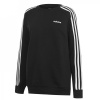adidas Studio Lounge 3-Stripes Sweatshirt Womens Black/White XS (4-6) adidas Studio Lounge 3-Stripes Sweatshirt Womens Black/White XS (4-6)