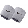 Potítka NIKE Swoosh Wristbands Matte Silver-Black Potítka NIKE Swoosh Wristbands Matte Silver-Black