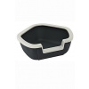 WC mačka rohové s rámom DAMA 57,5x51,5x22 cm WC mačka rohové s rámom DAMA 57,5x51,5x22 cm
