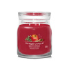 Yankee Candle Signature svíčka střední 2 knoty Red Apple Wreath 368 g Yankee Candle Signature svíčka střední 2 knoty Red Apple Wreath 368 g