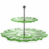 Poschodový etažér na zákusky Aurum Plantica 35cm Green (1 ks) (7423) Poschodový etažér na zákusky Aurum Plantica 35cm Green (1 ks) (7423)