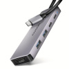 AXAGON HMC-5H60, USB 5Gbps hub, porty 2x USB-A, 1x USB-C, HDMI 4k/60, PD 100W, kábel USB-C 15cm Axagon AXAGON HMC-5H60, USB 5Gbps hub, porty 2x USB-A, 1x USB-C, HDMI 4k/60, PD 100W, kábel USB-C 15cm Axagon