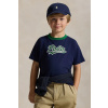 Detské bavlnené tričko Polo Ralph Lauren 322P02588001 tmavomodrá 109-116 Detské bavlnené tričko Polo Ralph Lauren 322P02588001 tmavomodrá 109-116