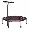 Trampolína s madlom SEDCO HEXAGON YQA75 - 127 cm Černá Trampolína s madlom SEDCO HEXAGON YQA75 - 127 cm Černá