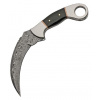 Damascus Fixed Blade Karambit Damascus Fixed Blade Karambit